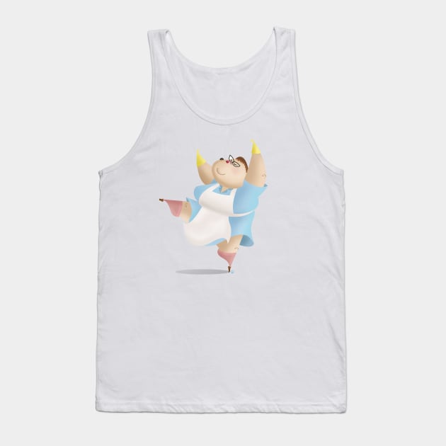 Lunch Lady Land Tank Top by Cartarsauce Threads 